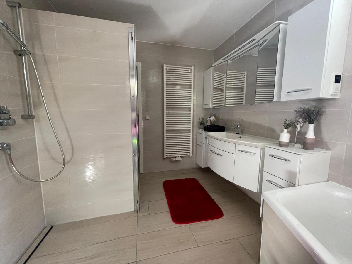 Ferienhaus Nicole Ii, Barrierefrei, Mit Hiro Lift クヴェードリンブルク エクステリア 写真